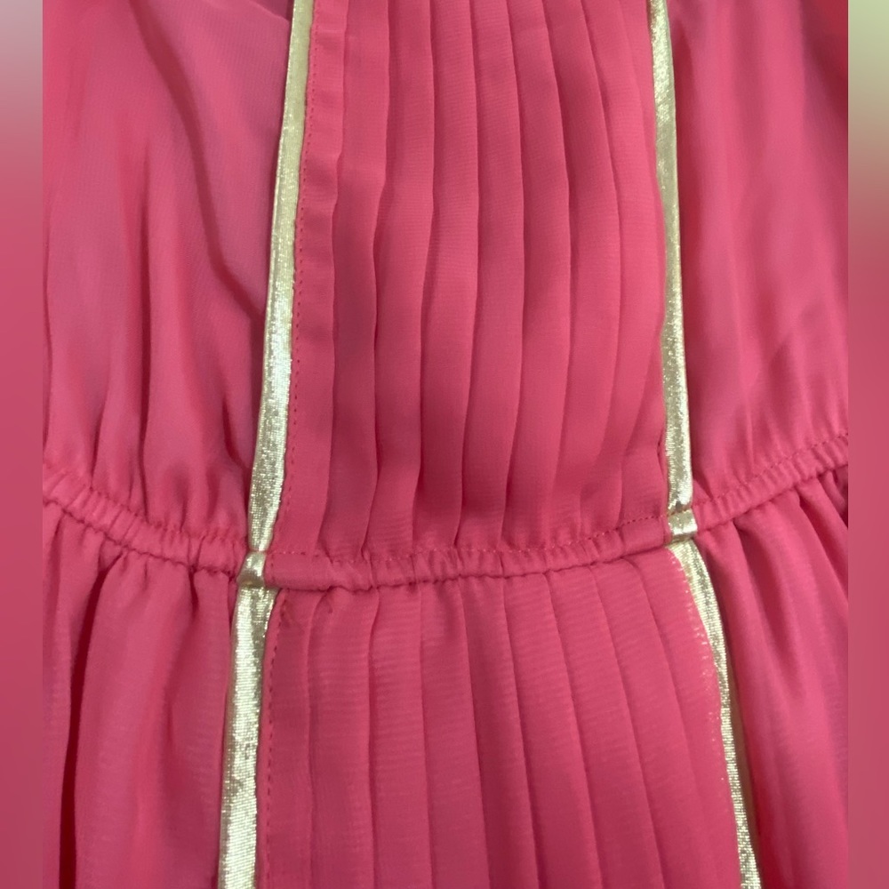 Elegant Pink Maxi Dress - Picture 5 of 10
